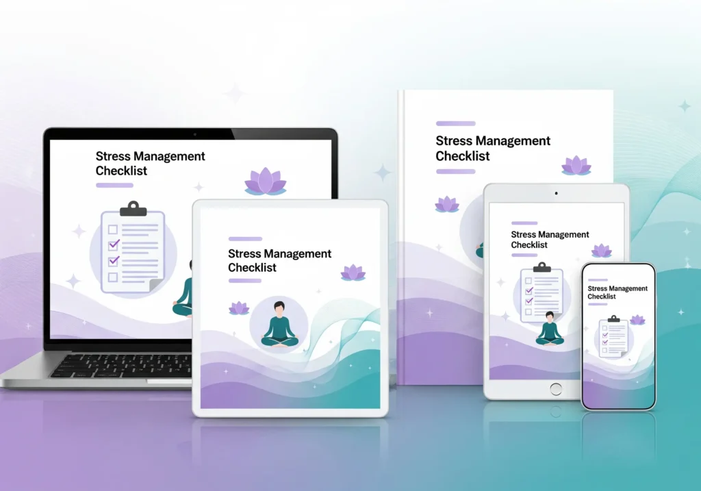 Life Coaching Stress Management Checklist (3-Part Email Sequence)