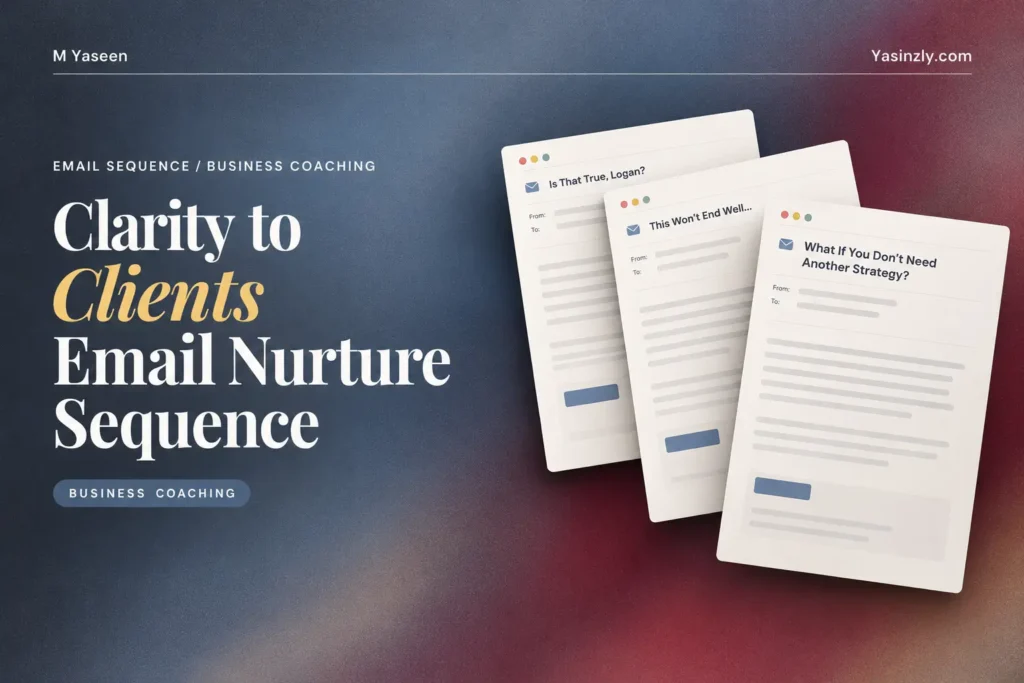 Clarity to Clients Email Sequence Featured Image
